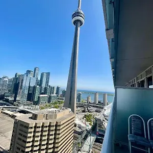 Two Br Two Ba Face To Cn Tower Step To Rogers Centre Toronto